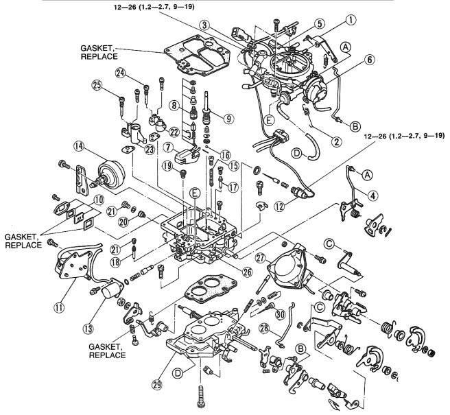 Manual Para Carburador Bocar 2 Gargantas Del